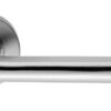 Eurospec Flat Stainless Steel Door Handles - Satin Stainless Steel (Sold In Pairs)