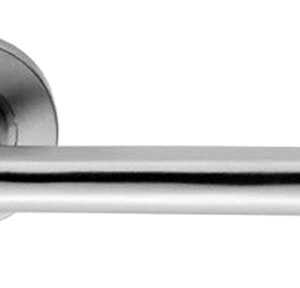 Eurospec Flat Stainless Steel Door Handles - Satin Stainless Steel (Sold In Pairs)