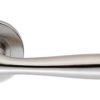 Eurospec CSL1127SSS Steelworx Designer Lever On Concealed Fix Sprung Round Rose G304 52mm Satin Stainless Steel