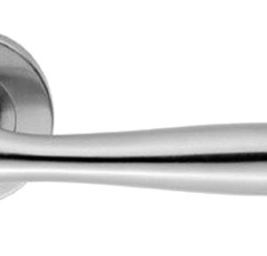 Eurospec Bulb Stainless Steel Door Handles - Satin Stainless Steel (Sold In Pairs)