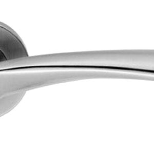 Eurospec Ergo Stainless Steel Door Handles - Satin Stainless Steel (Sold In Pairs)