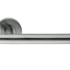 Eurospec Straight Stainless Steel Door Handles - Polished Or Satin Stainless Steel (Sold In Pairs)