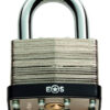 Eurospec Standard Shackle Laminated Steel Padlock, Various Sizes 30Mm-50Mm (Keyed To Differ)