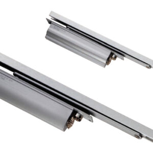 Eurospec Enduromax Dda Compliant Concealed Slim Door Closer, Spring Variable Power Size 2-4, Various Finishes