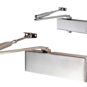 Eurospec Enduro Dda Compliant Overhead Door Closer, Spring Variable Power Size 2-5, Various Finishes