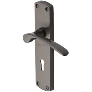 Heritage Brass Diplomat Matt Bronze Door Handles (Sold In Pairs)