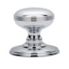 Delamain Ringed Concealed Fix Mortice Door Knob, Polished Chrome (Sold In Pairs)