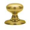 Delamain Ringed Concealed Fix Mortice Door Knob, Polished Brass (Sold In Pairs)