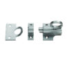 Fan Light Window Catches, Satin Chrome