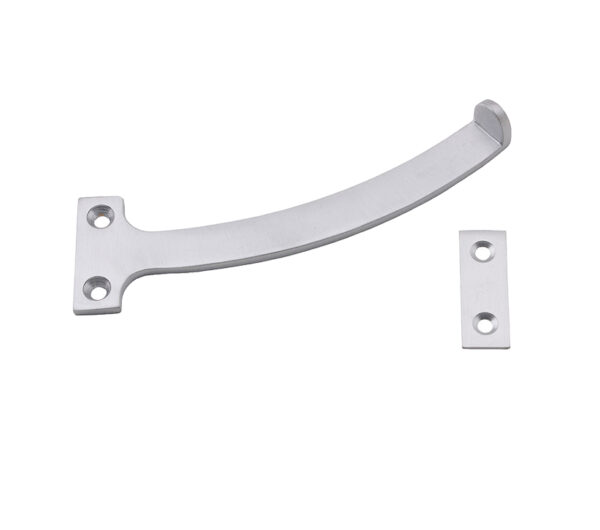 Quadrant Arm Window Stays (150Mm), Satin Chrome (Sold In Pairs)