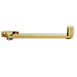 Fanlight Roller Arm Window Stays (150Mm), Polished Brass