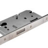 Eurospec Din Euro Profile Deadlock (Architectural), Satin Stainless Steel Finish Standard (With Optional Extra Finish Face Plates)