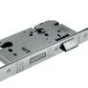 Eurospec Din Euro Profile Sashlock (Architectural), Satin Stainless Steel