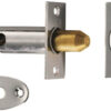 Eurospec Security (Hex/Rack) Door Bolts 61Mm, Polished Chrome, Satin Chrome, Polished Brass And Black