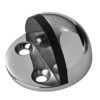 Eurospec Floor Mounted Shielded Door Stop, Polished Or Satin Stainless Steel