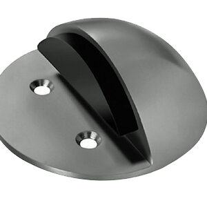 Eurospec Large Floor Mounted Shielded Door Stop, Polished Or Satin Stainless Steel