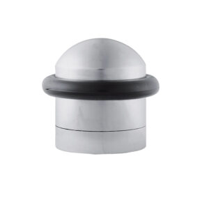 Floor Mounted Door Stop (35Mm Height), Satin Chrome