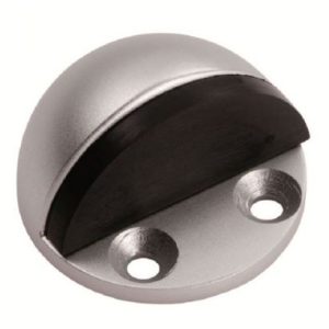 Eurospec DSF9032SAA Floor Mounted Doorstop Shielded - Small Satin Anodised Aluminium