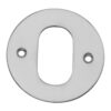 F/Fix Rnd Escutcheon - Oval -50Mm