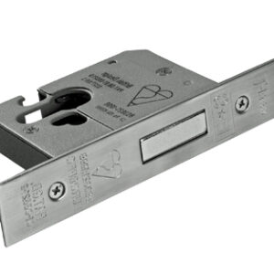 Eurospec British Standard Euro Profile Cylinder Deadlocks, Silver Finish