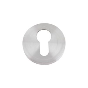 Euro Escutcheon – 52mm – Satin Stainless Steel