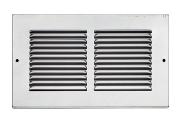 Eurospec Louvre Grills For Intumescent Air Transfer Grilles (Various Sizes), Silver