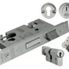 Eurospec Insurance Rated (Complete Set) Bs Euro Profile Cylinder And Turn Sashlocks - Silver Finish