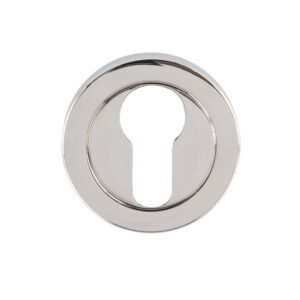 Euro Profile Escutcheon, Polished Nickel