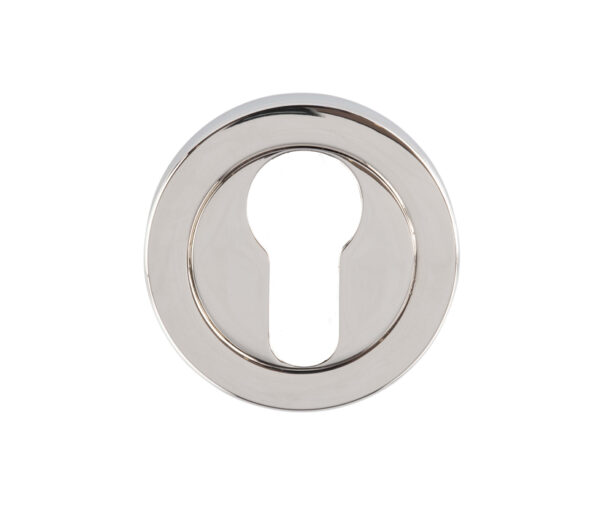 Euro Profile Escutcheon, Polished Nickel