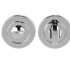 Bathroom Turn & Release, Polished Nickel