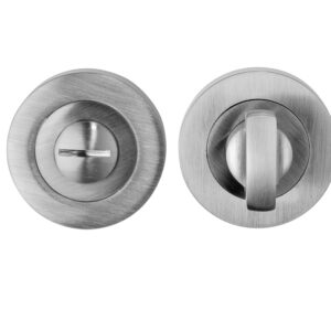 Bathroom Turn & Release, Satin Nickel