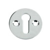 Zoo Hardware Fulton & Bray Standard Profile Victorian Escutcheon, Polished Chrome