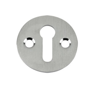 Zoo Hardware Fulton & Bray Standard Profile Victorian Escutcheon, Satin Chrome