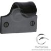 M Marcus Sash Window Lift (54Mm X 42Mm), Smooth Black Iron