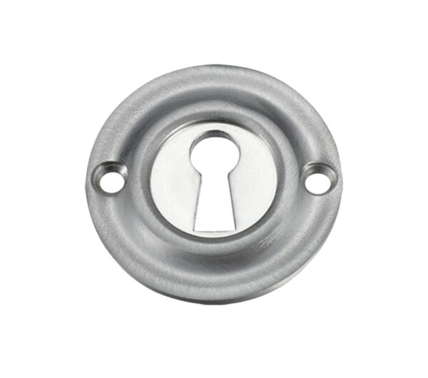 Zoo Hardware Fulton & Bray Standard Profile Escutcheon, Satin Chrome