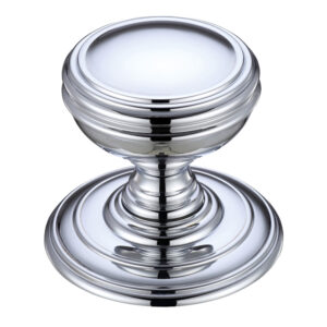 Zoo Hardware Fulton & Bray Concealed Fix Mortice Door Knobs, Polished Chrome - (Sold In Pairs)