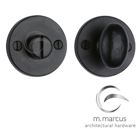 M Marcus Round Turn & Release, Smooth Black Iron