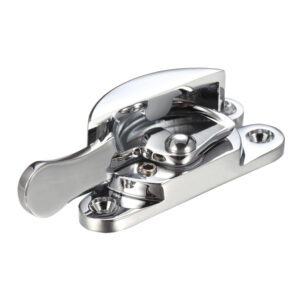 Zoo Hardware Fulton & Bray Narrow Style Locking Fitch Fastener, Polished Chrome