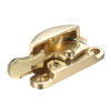 Zoo Hardware Fulton & Bray Narrow Style Locking Fitch Fastener, Polished Brass -