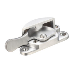 Zoo Hardware Fulton & Bray Narrow Style Locking Fitch Fastener, Satin Chrome