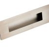 Eurospec FPH1180SSS 180 X 60mm Flush Pull Large Rectangular Satin Stainless Steel