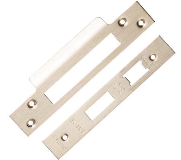 Eurospec Forend & Strike Pack For Bas/Ess/Lss/Oss 3 Lever Architectural Sash Locks, Satin Brass