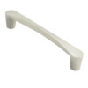 Fingertip Venturi D Cabinet Pull Handles (128Mm Or 160Mm C/C), Satin Nickel