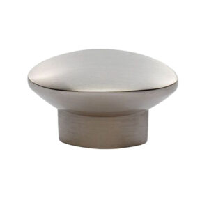 Fingertip Elias Cupboard Knob, Satin Nickel