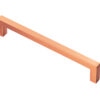 Fingertip Block Cabinet Pull Handles (160Mm C/C), Satin Copper