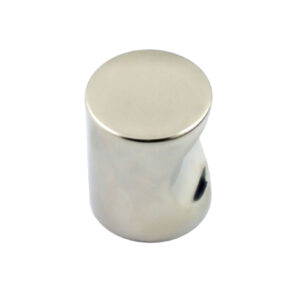 Fingertip Stainless Steel Cylindrical Cupboard Knob, Polished Stainless Steel