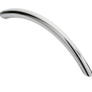 Fingertip Bow Handle (Multiple Sizes), Polished Chrome