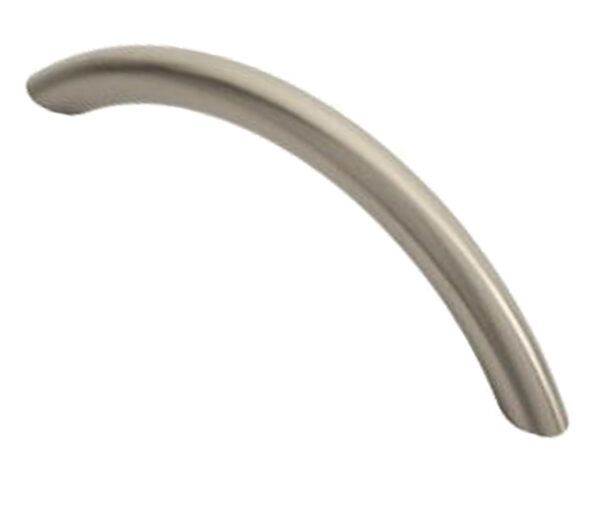 Fingertip Bow Handle (Multiple Sizes), Satin Nickel