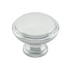 Fingertip Shaker Style Cupboard Knob, Polished Chrome