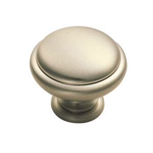 Fingertip Shaker Style Cupboard Knob, Satin Nickel